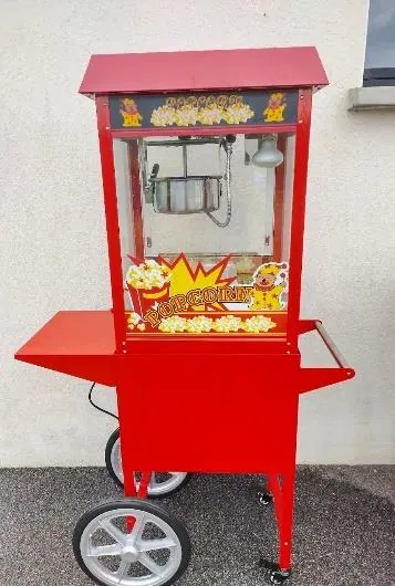 Machine à pop-corn — location en Bretagne
